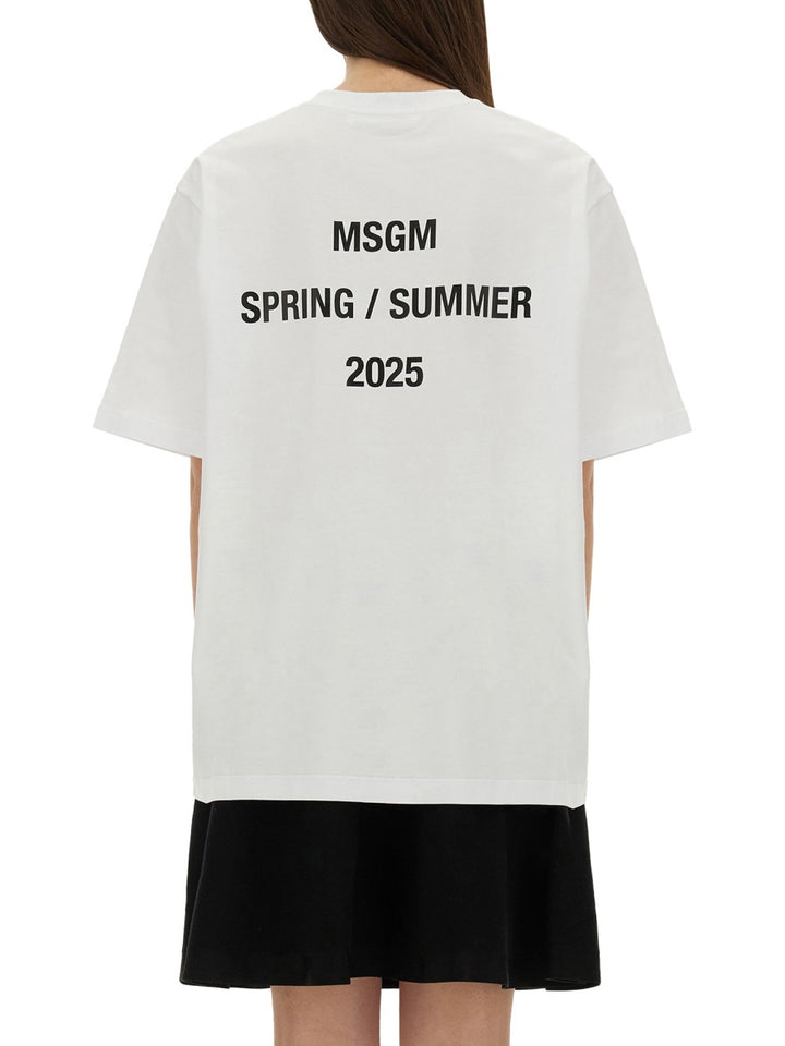 MSGM T shirts - White | Wanan Luxury