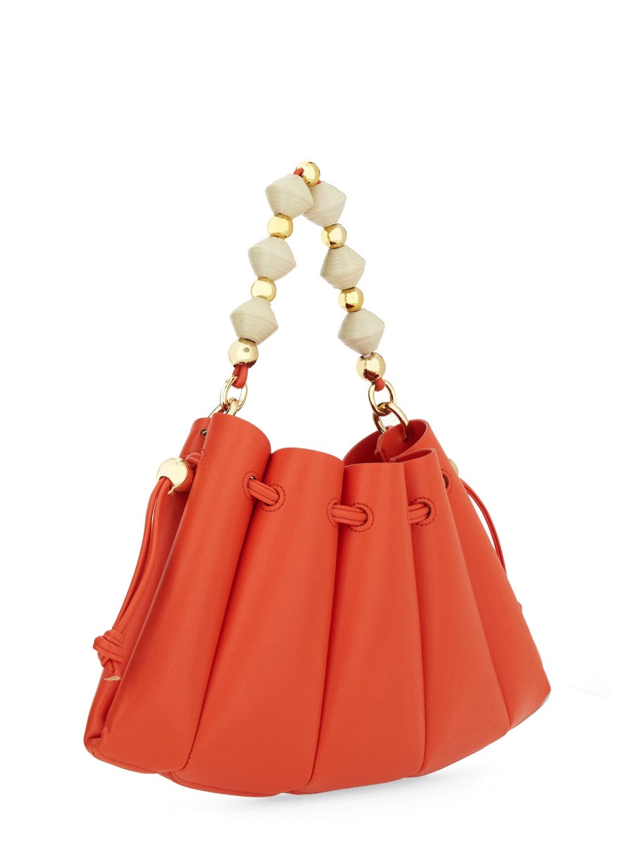 Themoirè Shoulder Bags - Red | Wanan Luxury