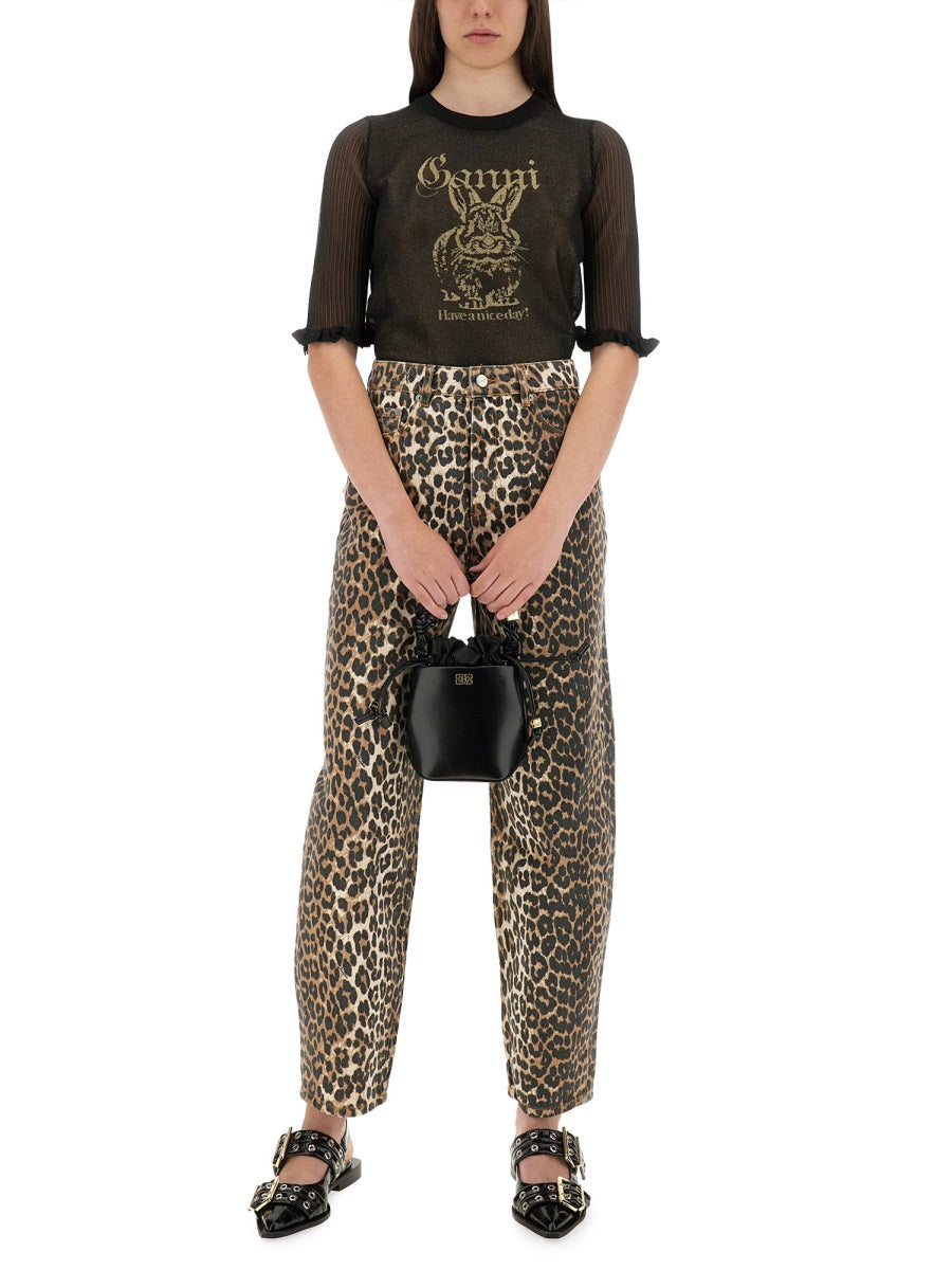 Ganni Tops - Black | Wanan Luxury