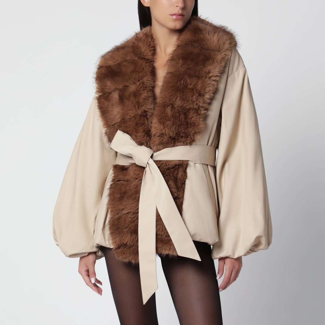 Rotate Coats & Jackets - Beige | 7b84bbd00e299818c701686343103eb4b12140c6