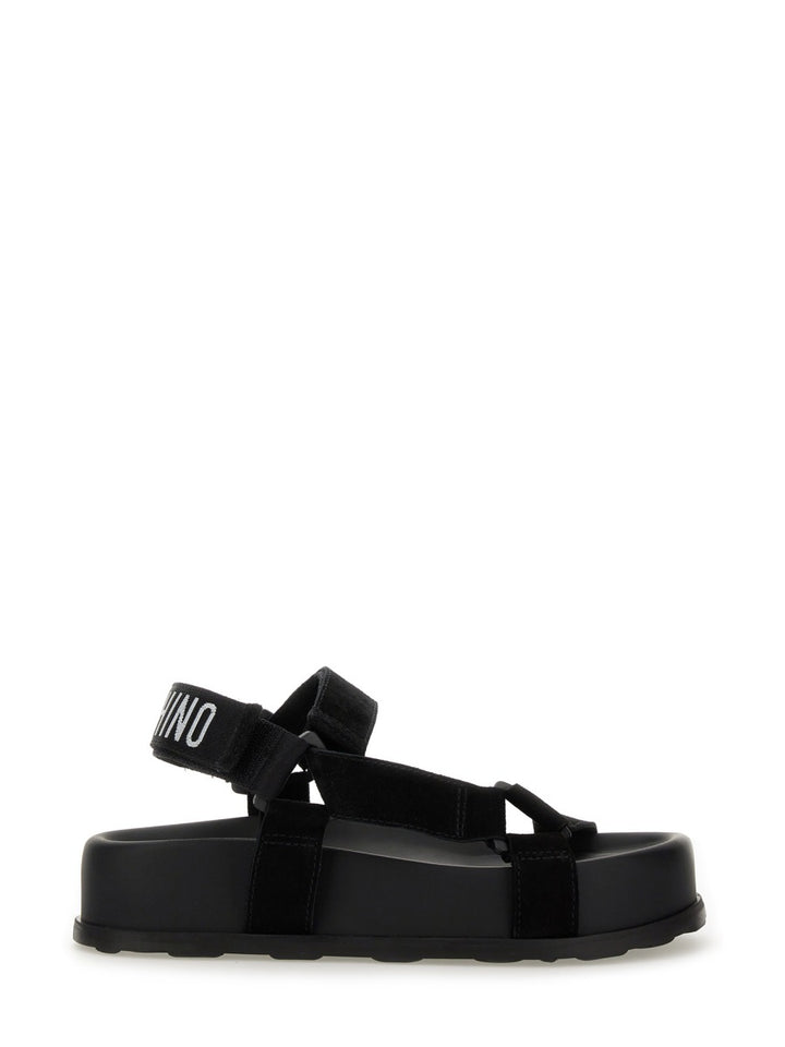 Moschino Sandals - Black | Wanan Luxury
