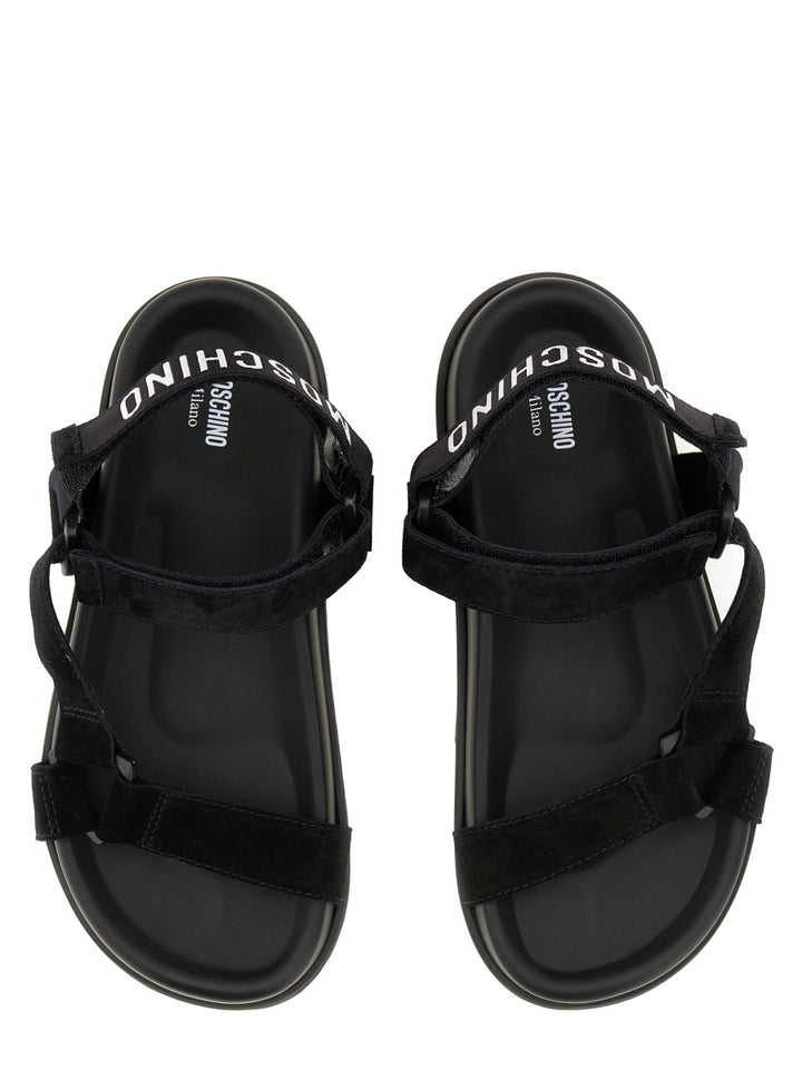 Moschino Sandals - Black | Wanan Luxury