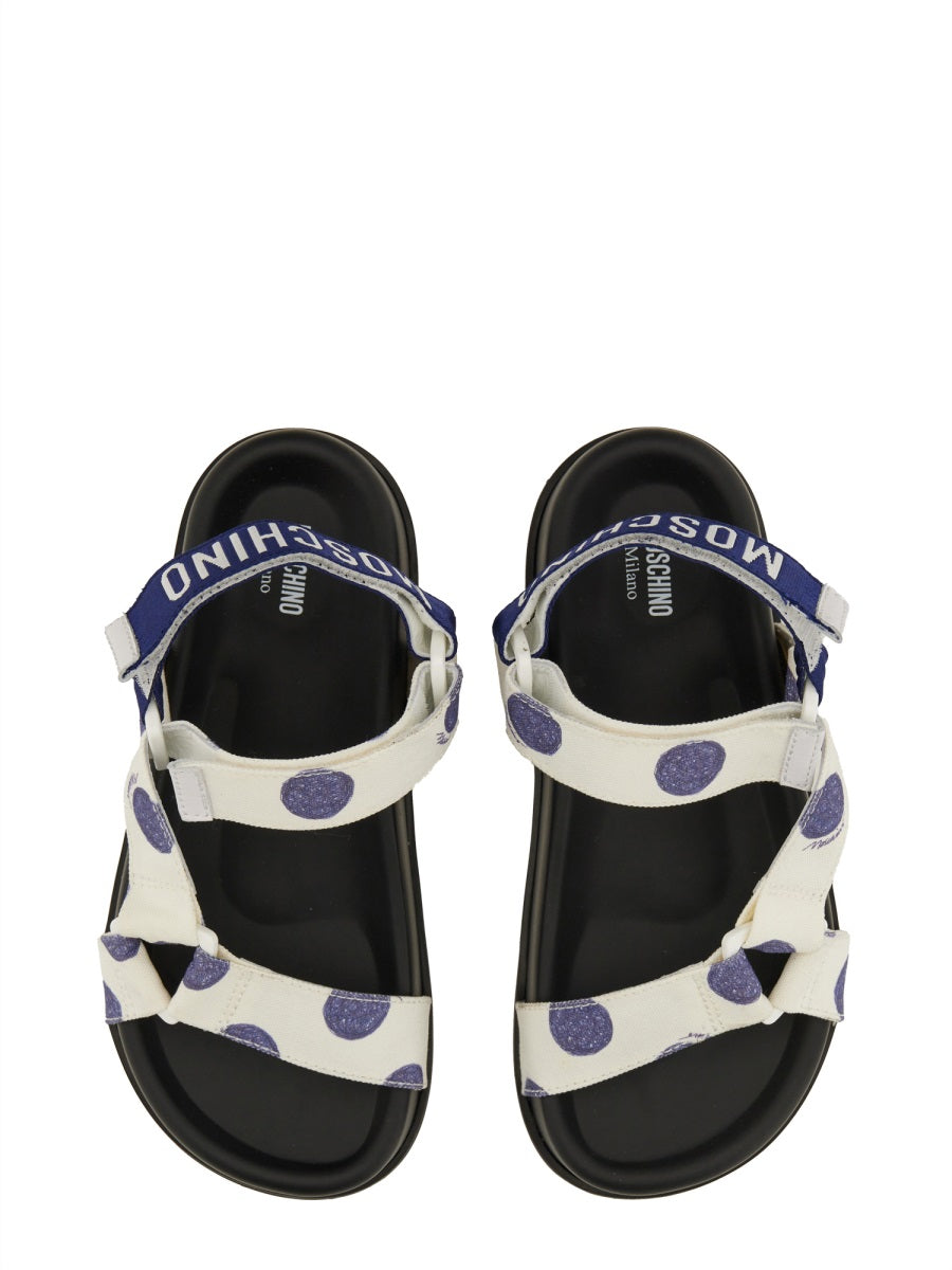 Moschino Sandals - White | Wanan Luxury