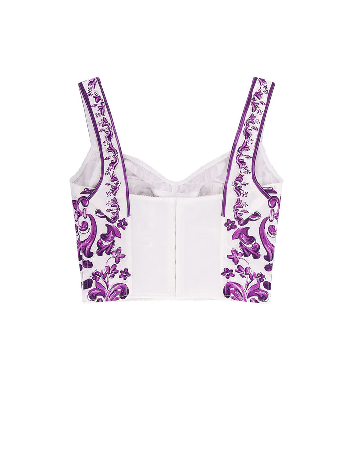 Dolce & Gabbana T-shirts and Polos - MAIOLICA 4L VIOLA | 9ab9c10c0d4f3ba2a993d42e72b8fd6f9d592cf3