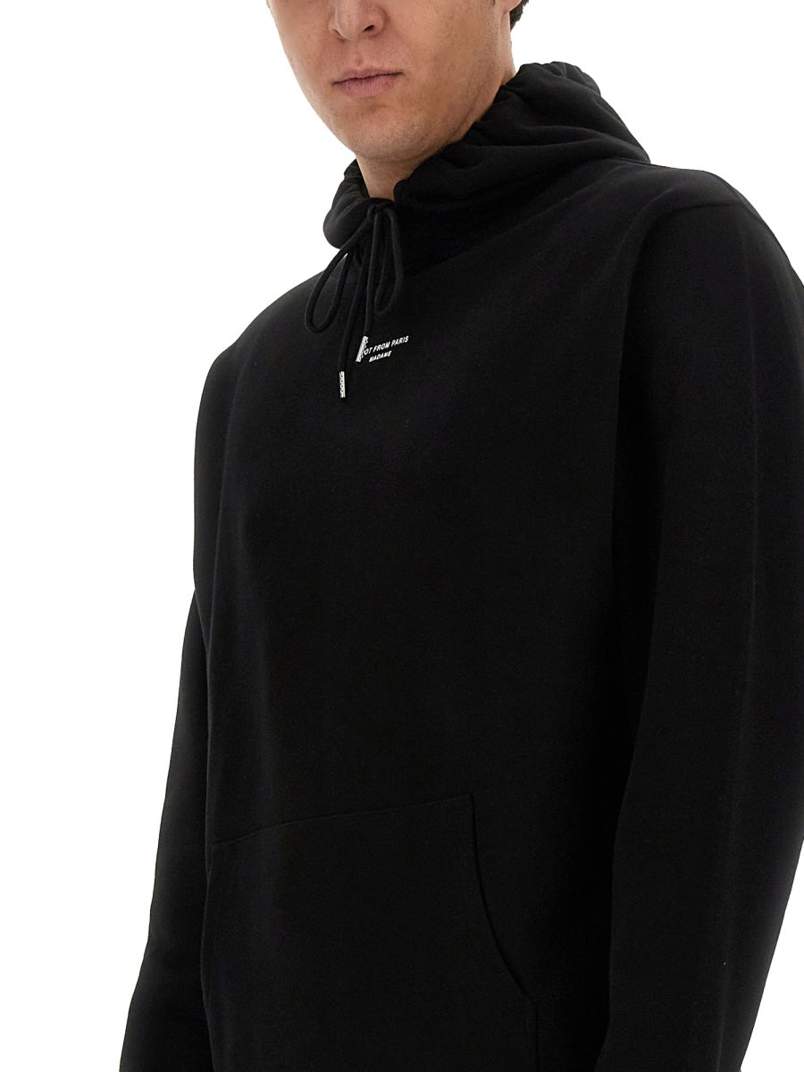 Drôle De Monsieur Sweatshirts - Black | Wanan Luxury