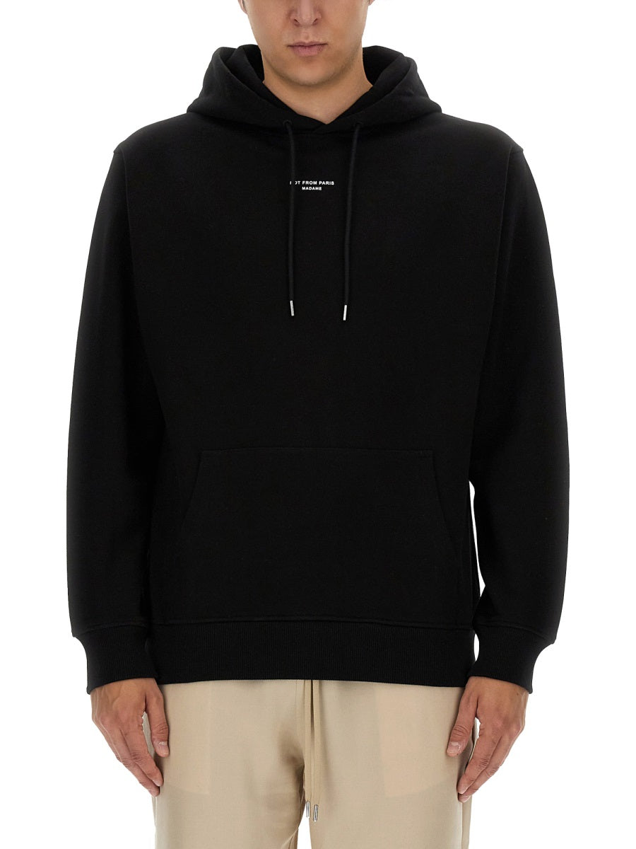 Drôle De Monsieur Sweatshirts - Black | Wanan Luxury