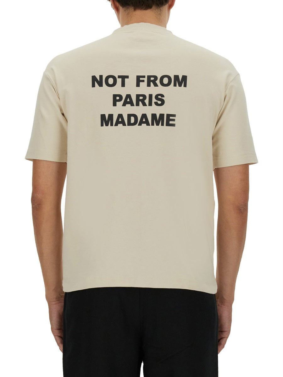 Drôle De Monsieur T shirts - White | Wanan Luxury