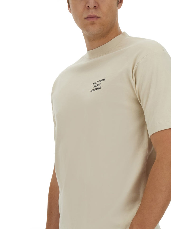 Drôle De Monsieur T shirts - White | Wanan Luxury