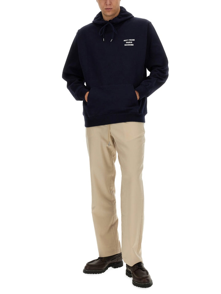 Drôle De Monsieur Sweatshirts - Blue | Wanan Luxury