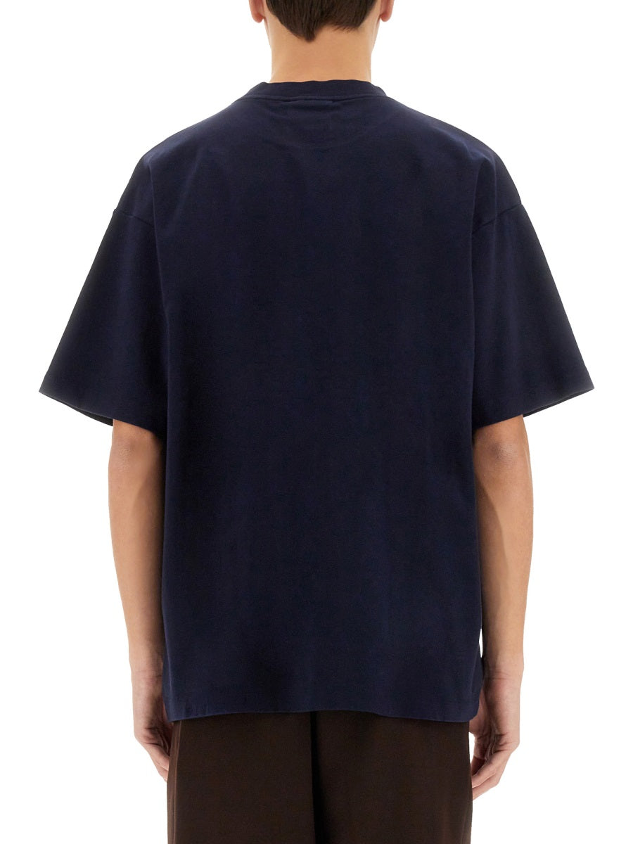 Drôle De Monsieur T shirts - Blue | Wanan Luxury