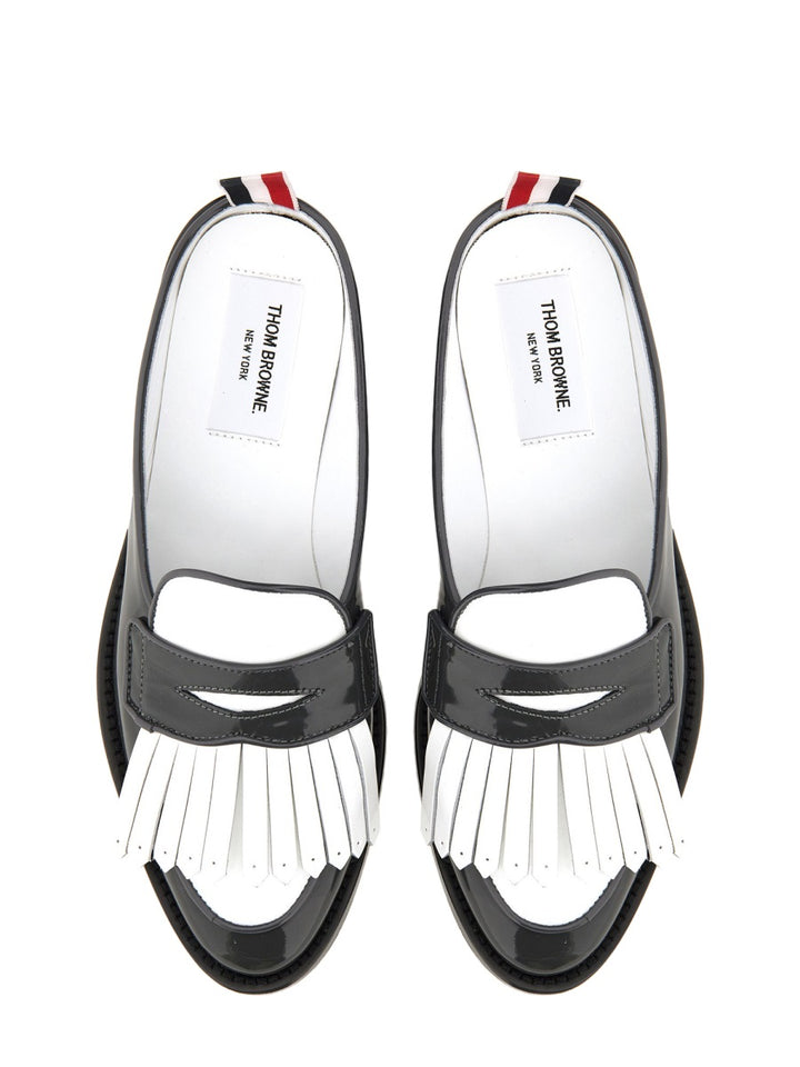 Thom Browne Loafers - Grey | Wanan Luxury