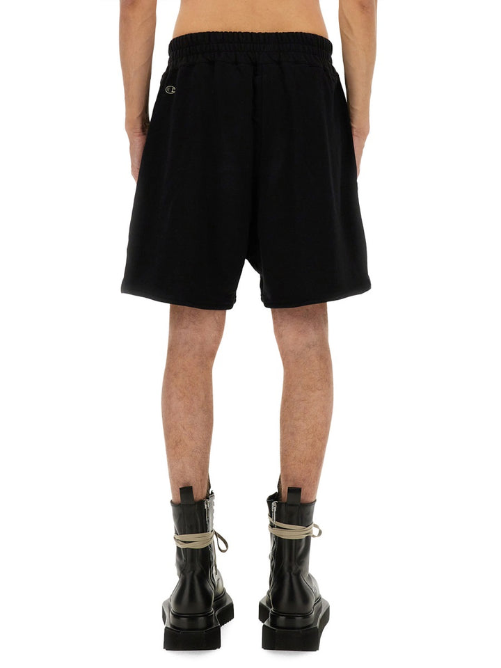 Rick Owens x Champion Shorts - Black | Wanan Luxury
