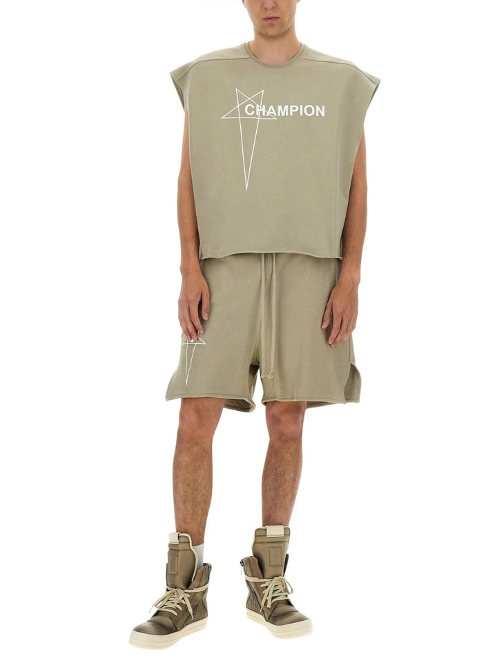 Rick Owens x Champion T shirts - Beige | Wanan Luxury