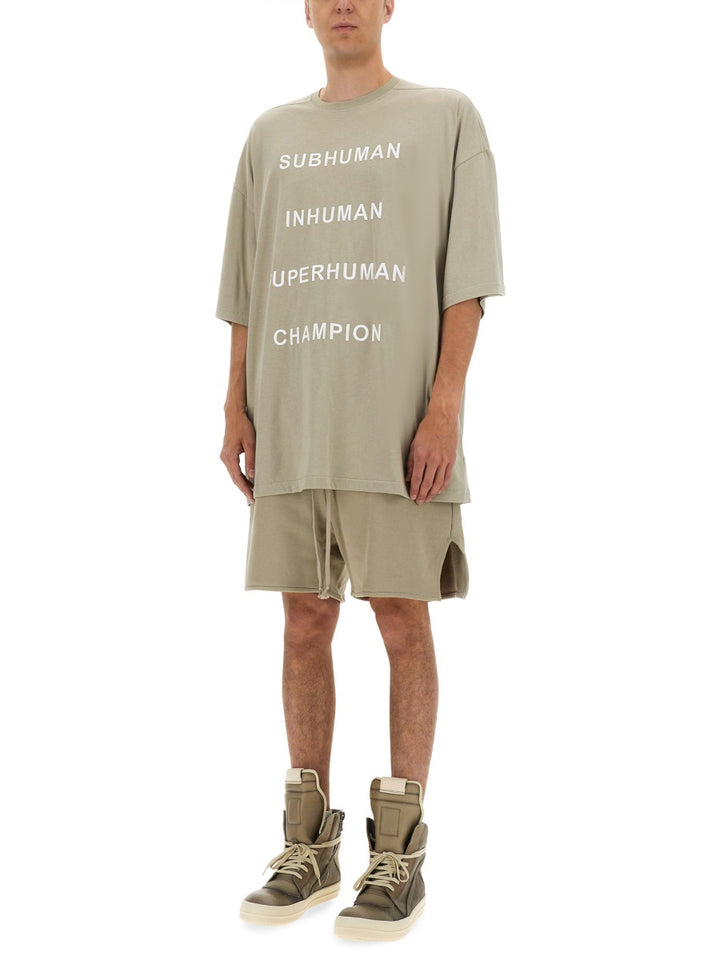 Rick Owens x Champion T shirts - Beige | Wanan Luxury