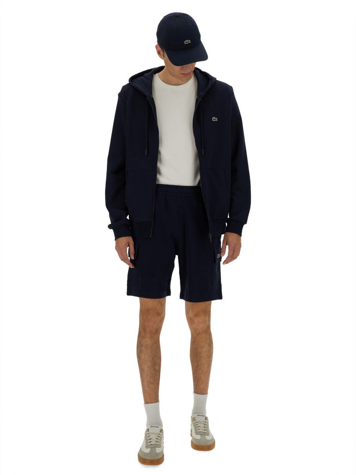 Lacoste Sweatshirts - Blue | Wanan Luxury