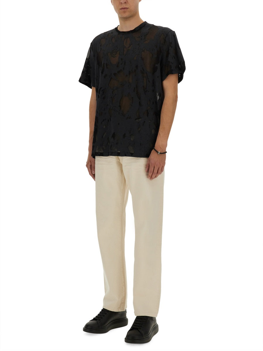 Alexander McQueen T shirts - Black | Wanan Luxury