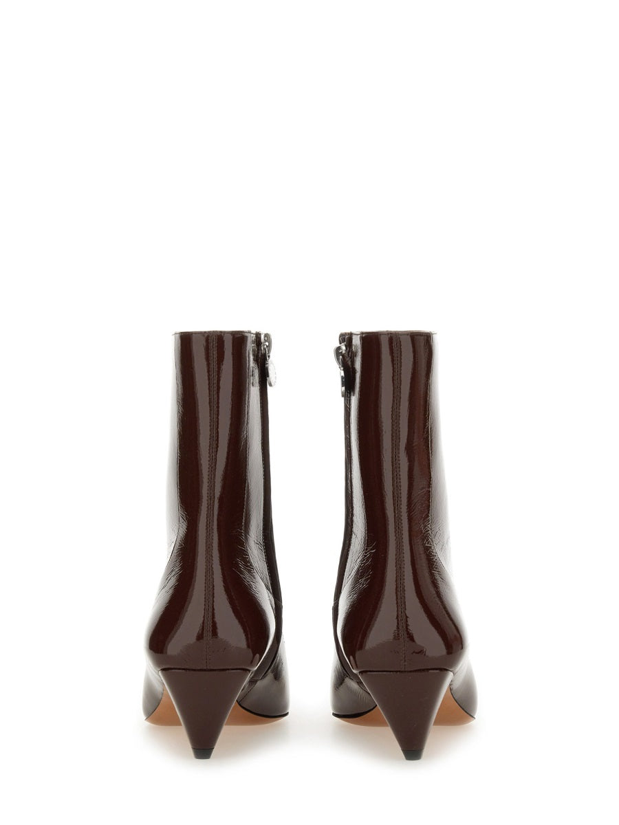 Stella McCartney Boots - Burgundy | Wanan Luxury