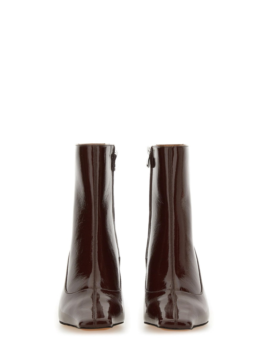 Stella McCartney Boots - Burgundy | Wanan Luxury
