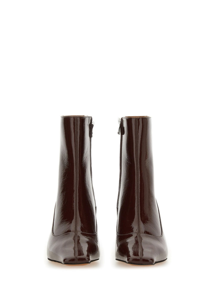 Stella McCartney Boots - Burgundy | Wanan Luxury