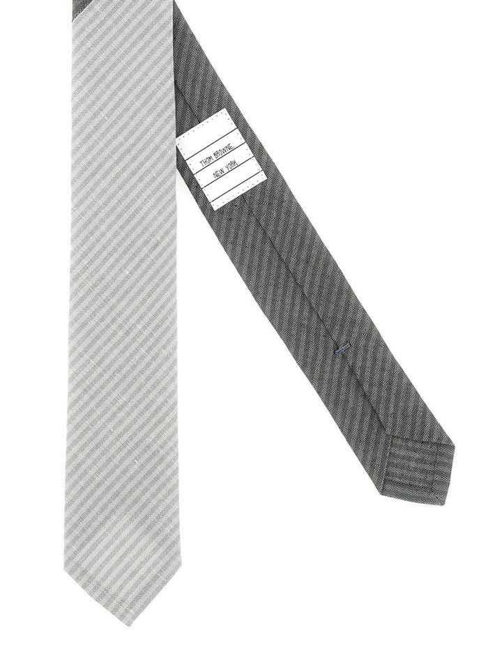 Thom Browne Ties & Papillon - Grey | Wanan Luxury