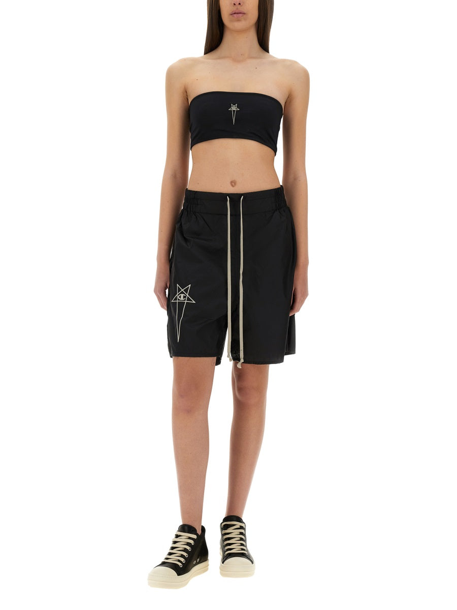 Rick Owens x Champion Shorts - Black | Wanan Luxury
