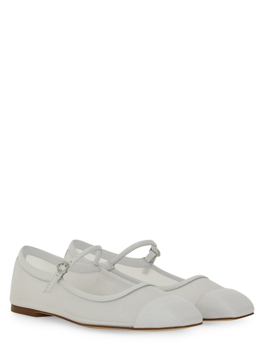 Aeyde Flat Shoes - White | Wanan Luxury