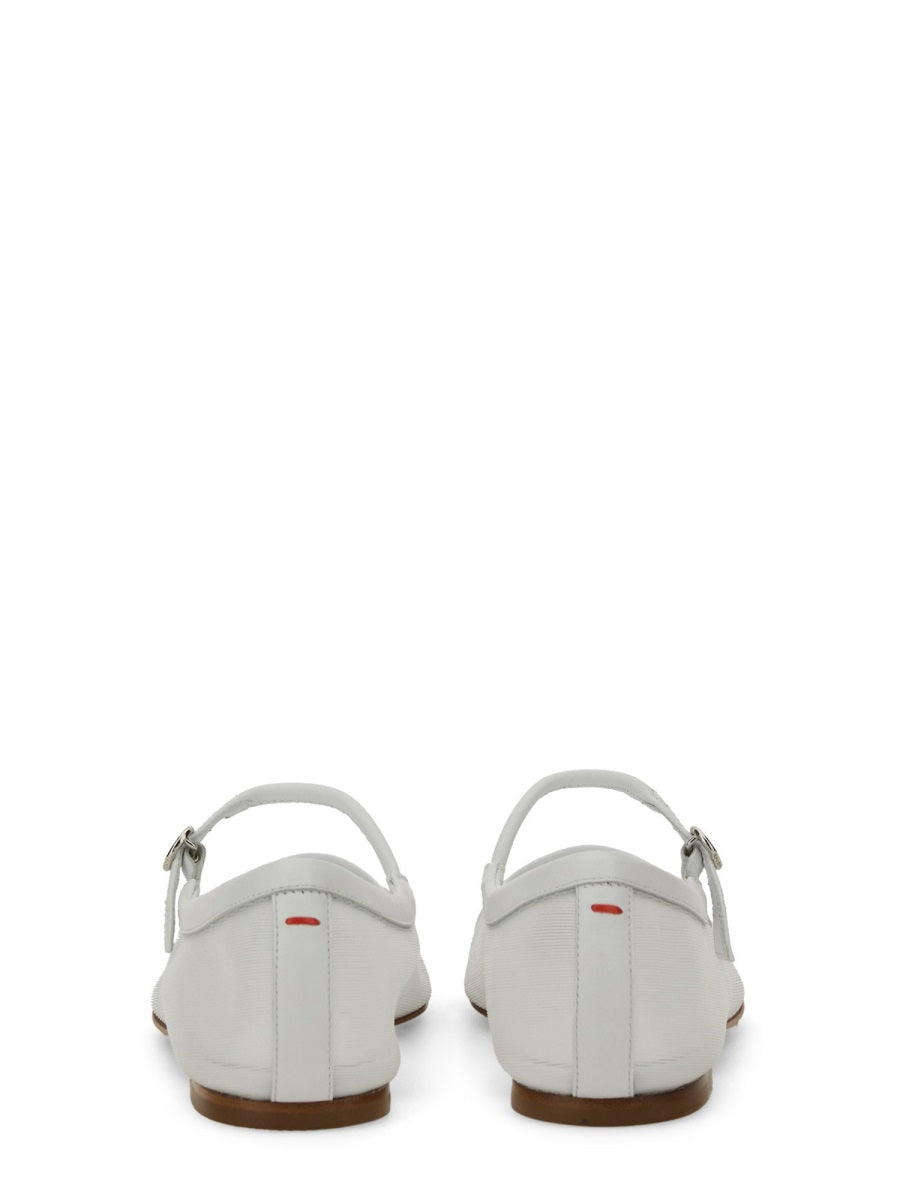 Aeyde Flat Shoes - White | Wanan Luxury