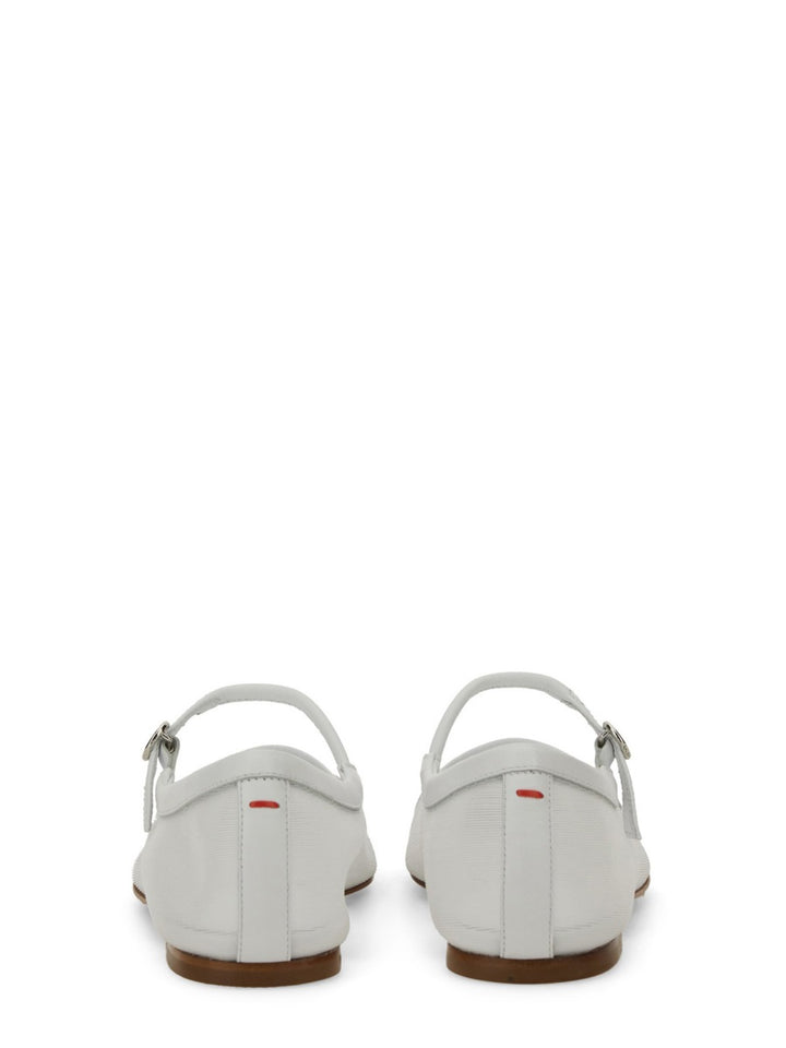 Aeyde Flat Shoes - White | Wanan Luxury