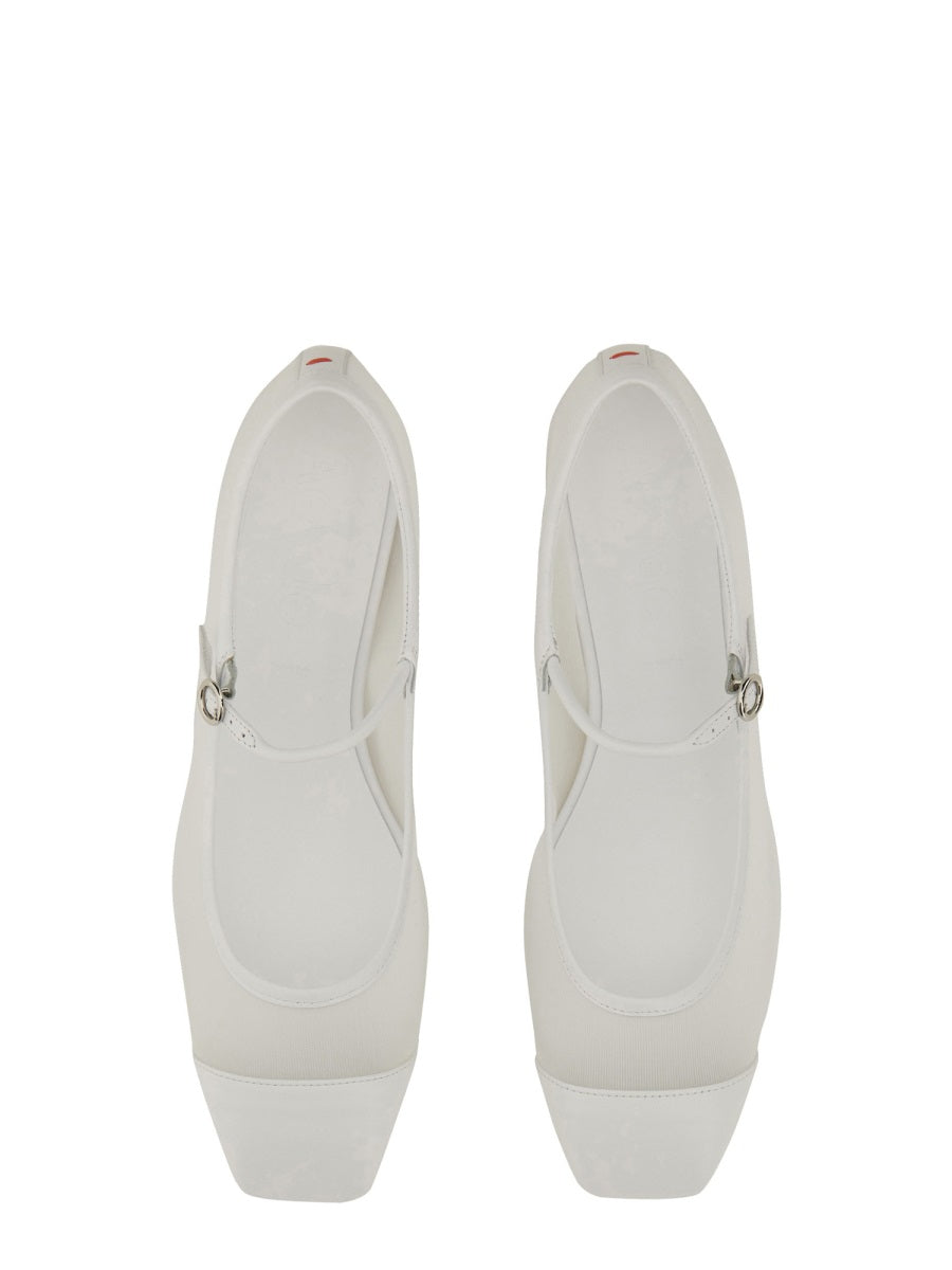 Aeyde Flat Shoes - White | Wanan Luxury