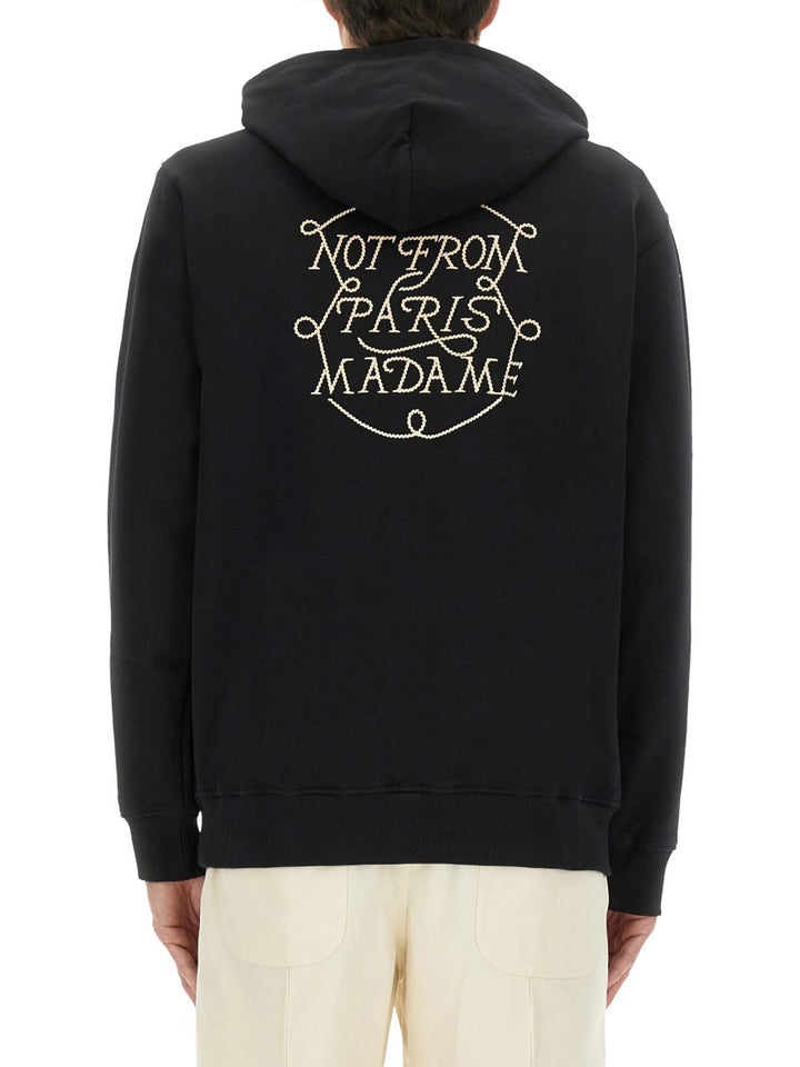 Drôle De Monsieur Sweatshirts - Black | Wanan Luxury