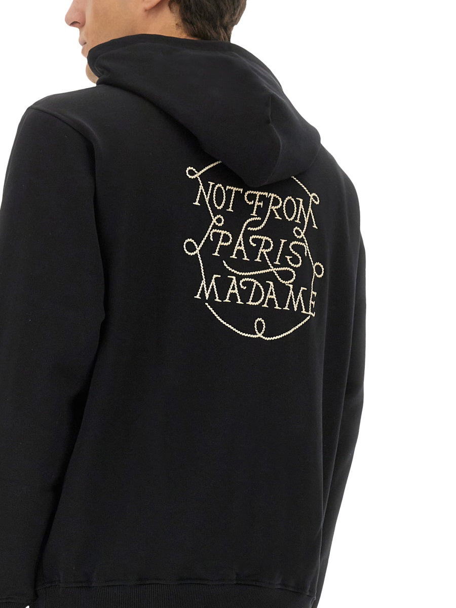 Drôle De Monsieur Sweatshirts - Black | Wanan Luxury