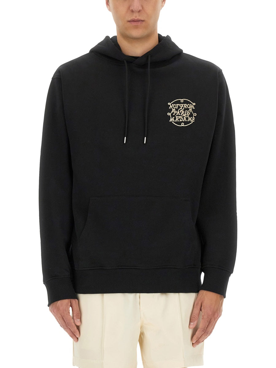 Drôle De Monsieur Sweatshirts - Black | Wanan Luxury