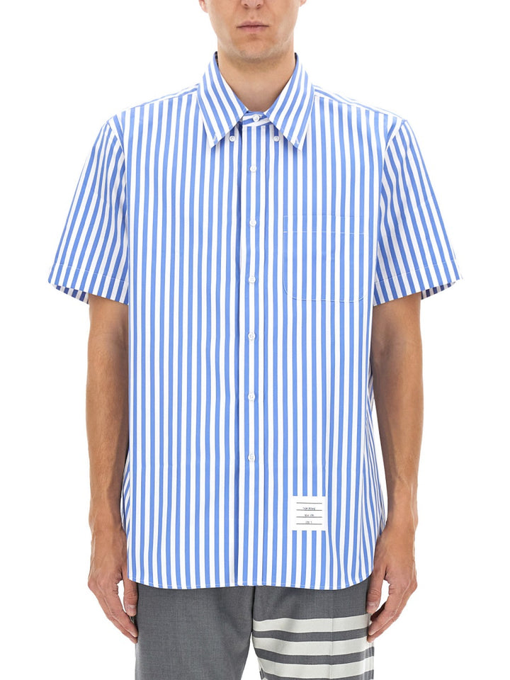 Thom Browne Shirts - White, Light Blue | Wanan Luxury