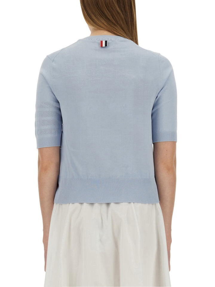 Thom Browne Sweaters - White, Light Blue | Wanan Luxury