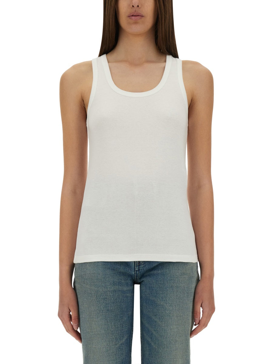 Saint Laurent Tops - White | b5b8aed176160073765f4eb77c2412fc8521afe9