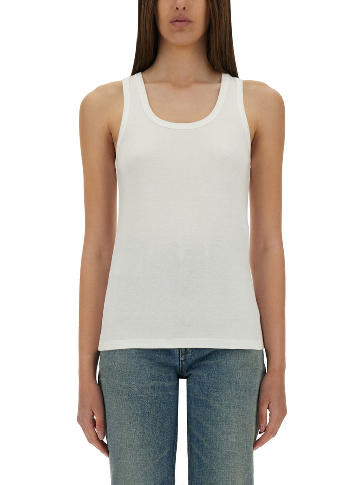 Saint Laurent Tops - White | b5b8aed176160073765f4eb77c2412fc8521afe9
