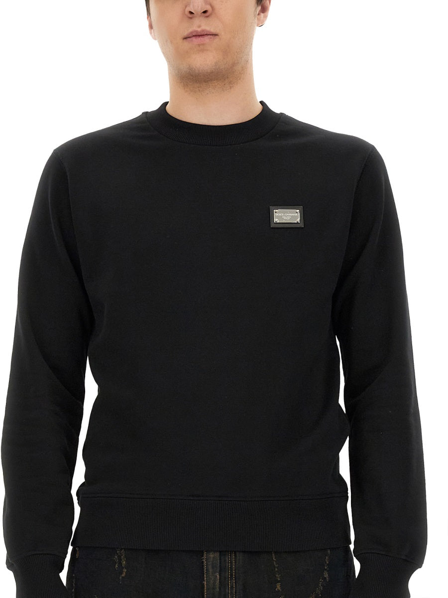 Dolce & Gabbana Sweatshirts - Black | Wanan Luxury