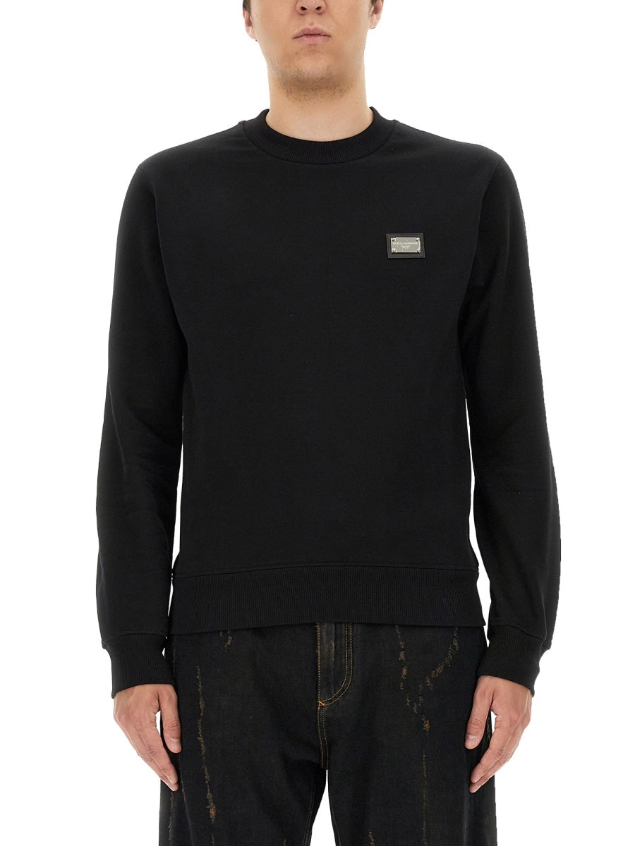 Dolce & Gabbana Sweatshirts - Black | Wanan Luxury