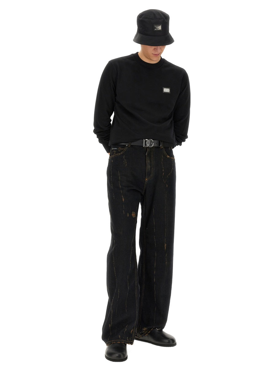 Dolce & Gabbana Sweatshirts - Black | Wanan Luxury