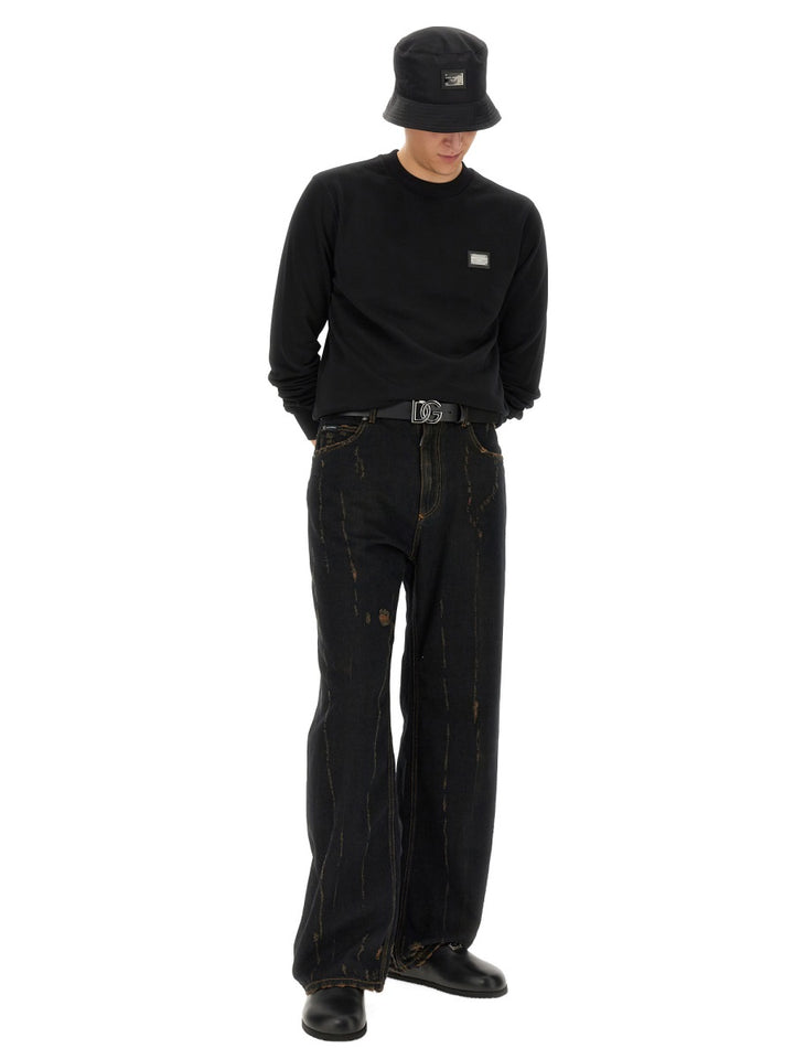 Dolce & Gabbana Sweatshirts - Black | Wanan Luxury