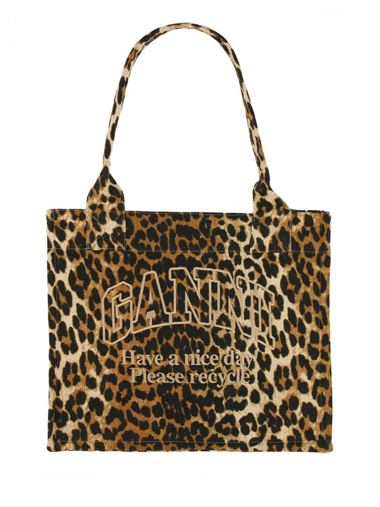 Leopard Print Tote Bag