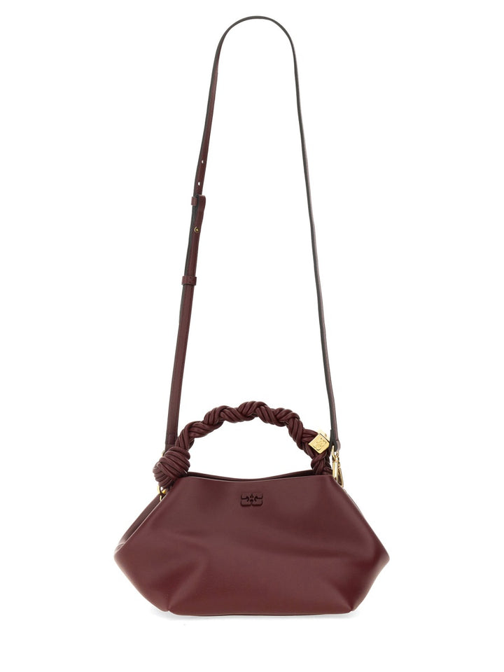 Ganni Shoulder Bags - Burgundy | Wanan Luxury