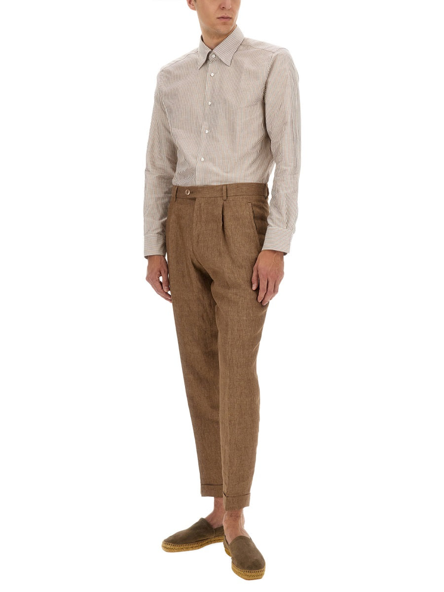 Boss Camel Pants - Brown | Wanan Luxury