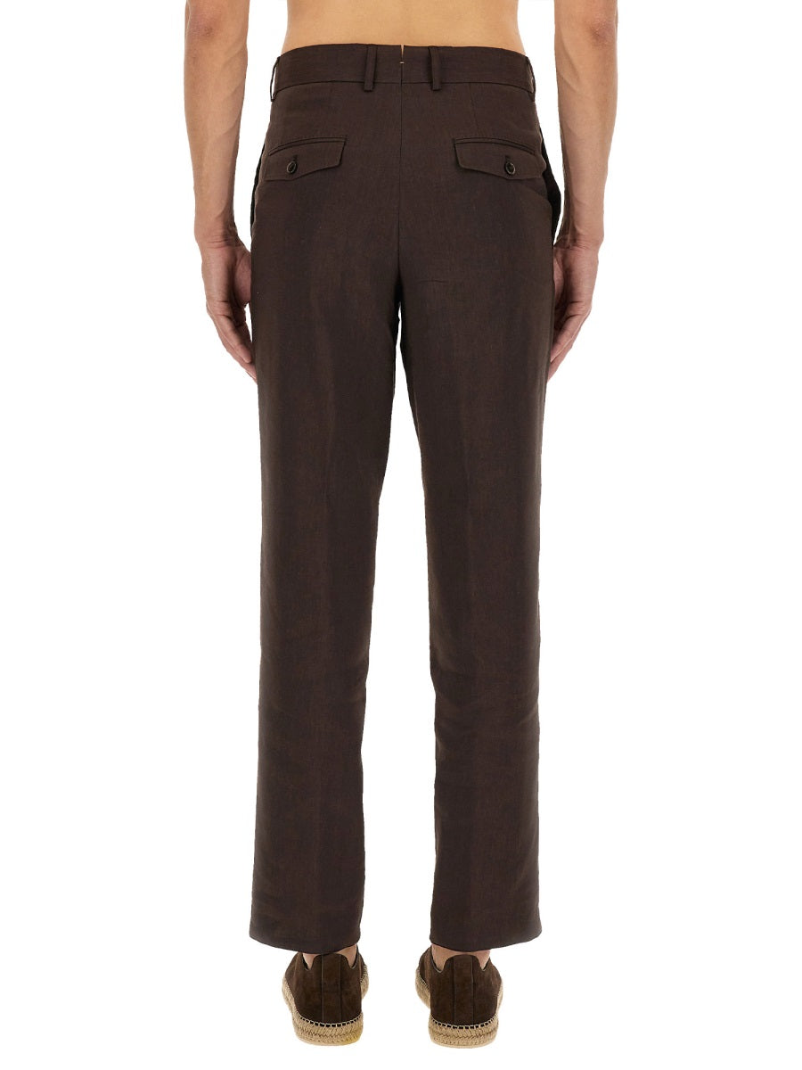 Boss Camel Pants - Brown | Wanan Luxury