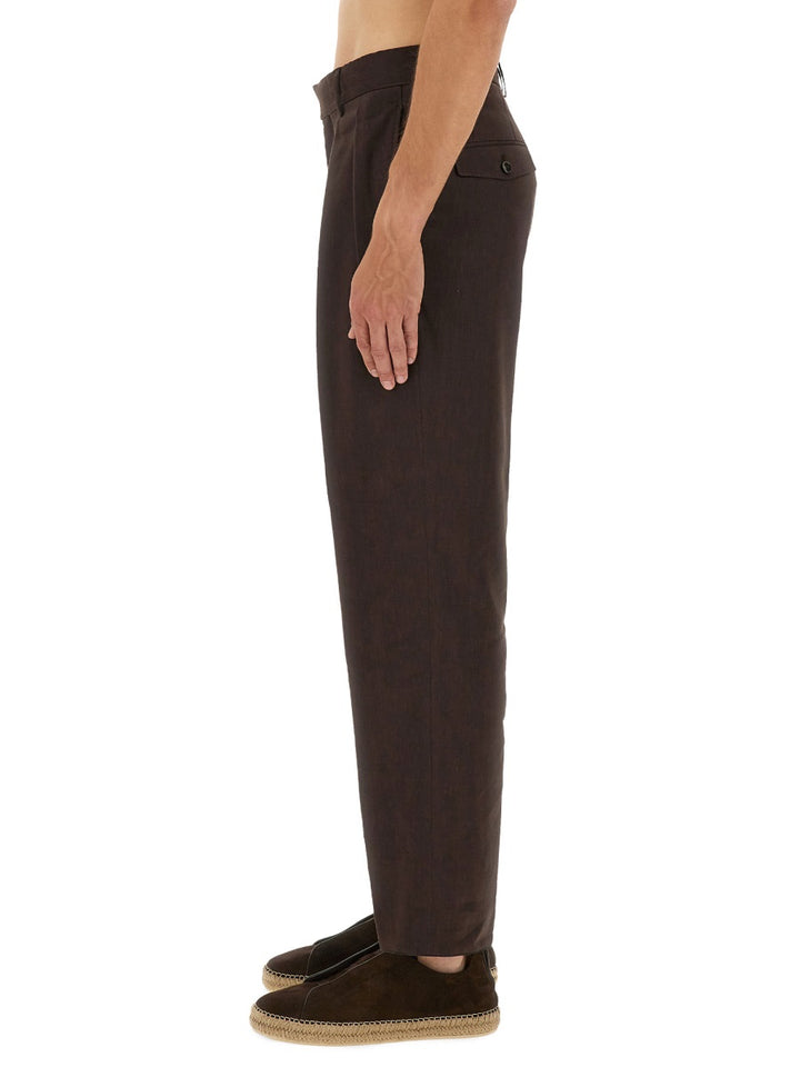 Boss Camel Pants - Brown | Wanan Luxury