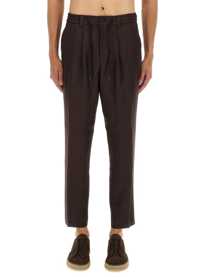 Boss Camel Pants - Brown | Wanan Luxury
