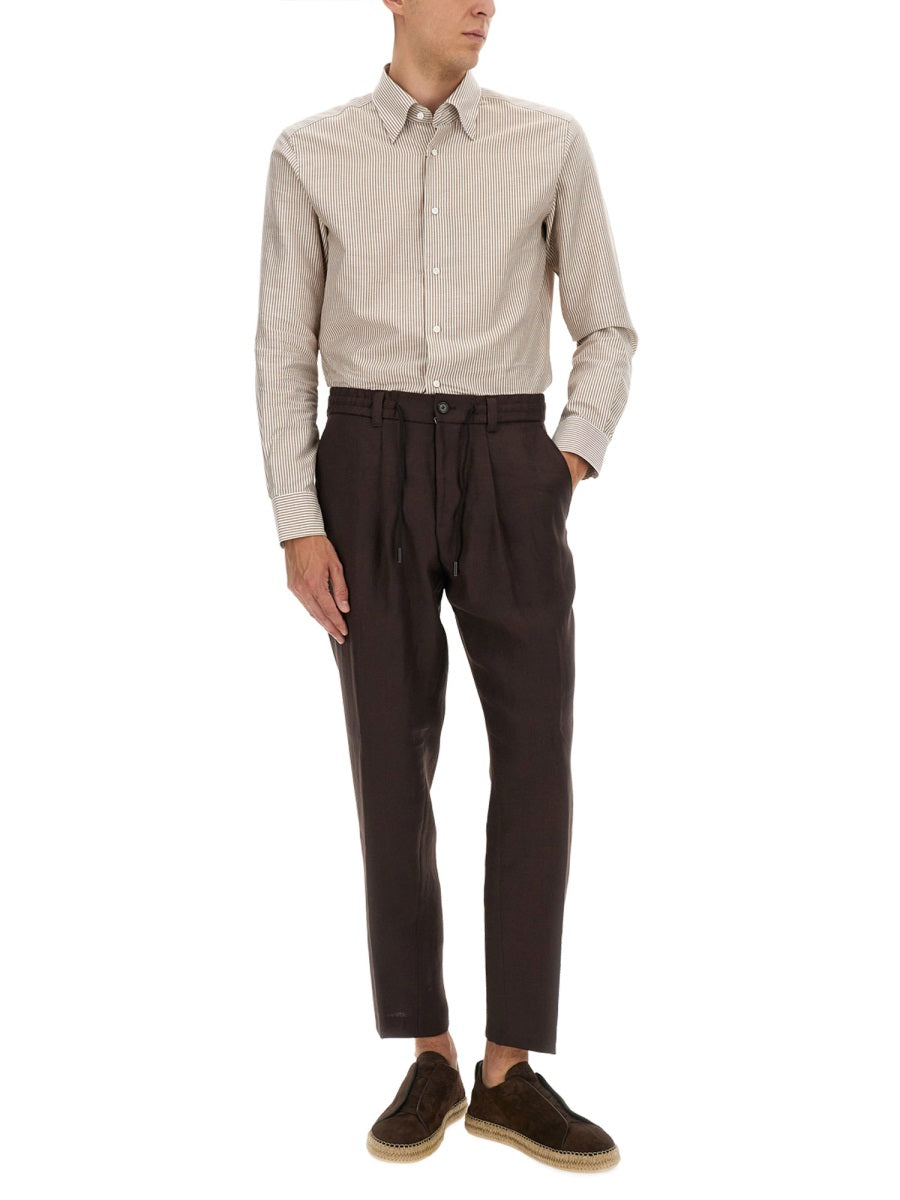 Boss Camel Pants - Brown | Wanan Luxury