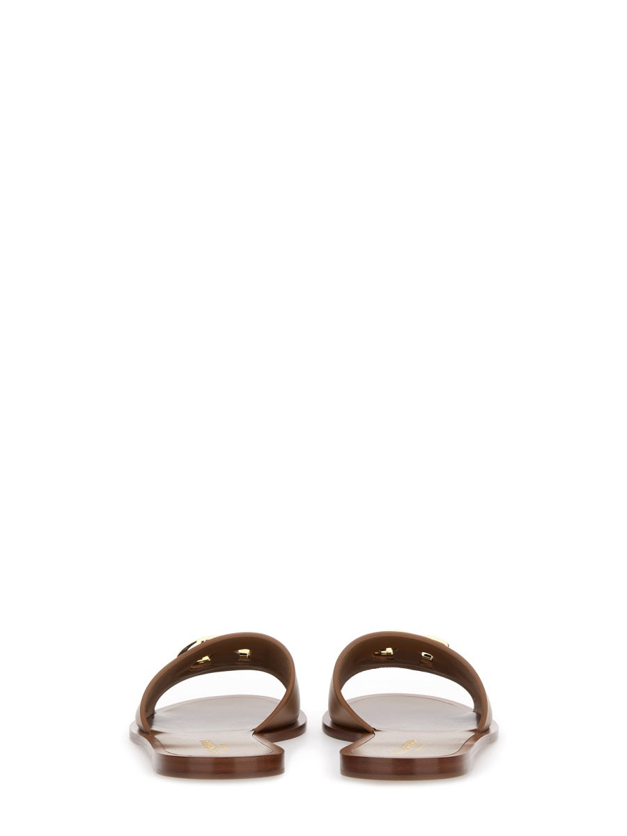 Dolce & Gabbana Sandals - Brown | Wanan Luxury