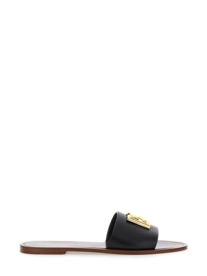 Dolce & Gabbana Sandals - Black | Wanan Luxury