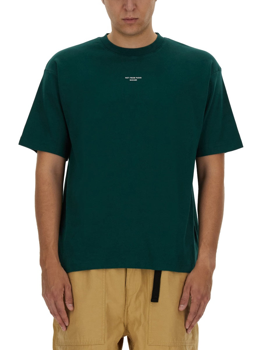 Drôle De Monsieur T shirts - Green | Wanan Luxury